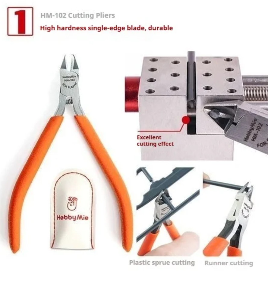 Hobby Mio Portable Model Tool Kit 10 Piece Set
