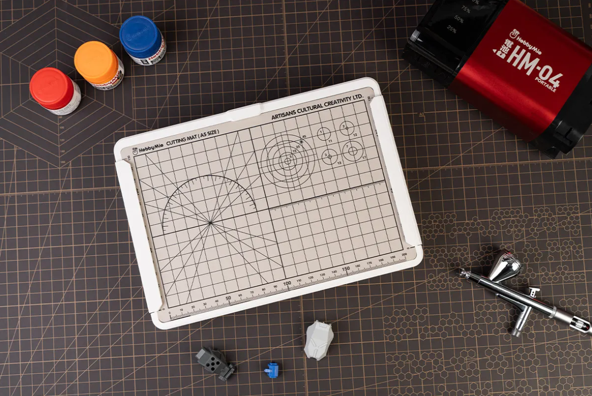 Hobby Mio Model Portable Workstation With A5 Cutting Mat