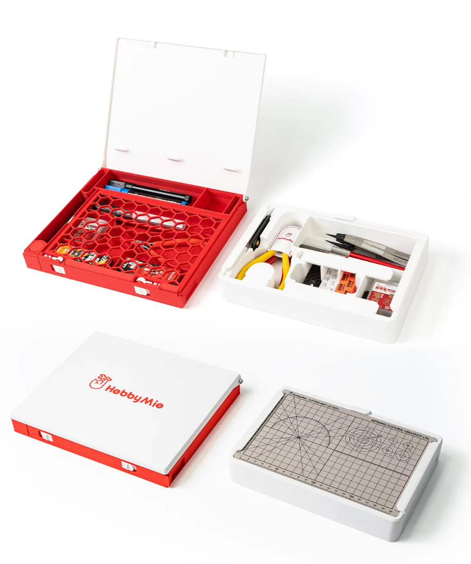 Hobby Mio Model Portable Workstation With A5 Cutting Mat