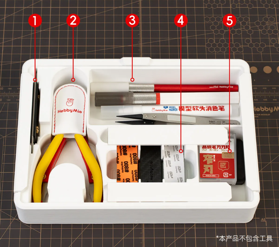 Hobby Mio Model Portable Workstation With A5 Cutting Mat
