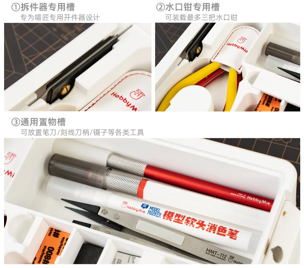 Hobby Mio Model Portable Workstation With A5 Cutting Mat