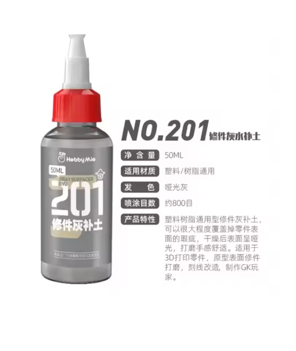 Hobby Mio No. 201 Surfacer Repair 50mL