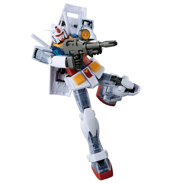 Bandai MG 1/100 RX-78-2 Gundam Ver. 2.0 Solid Clear "Ichiban Kuji 40th Anniversary" B