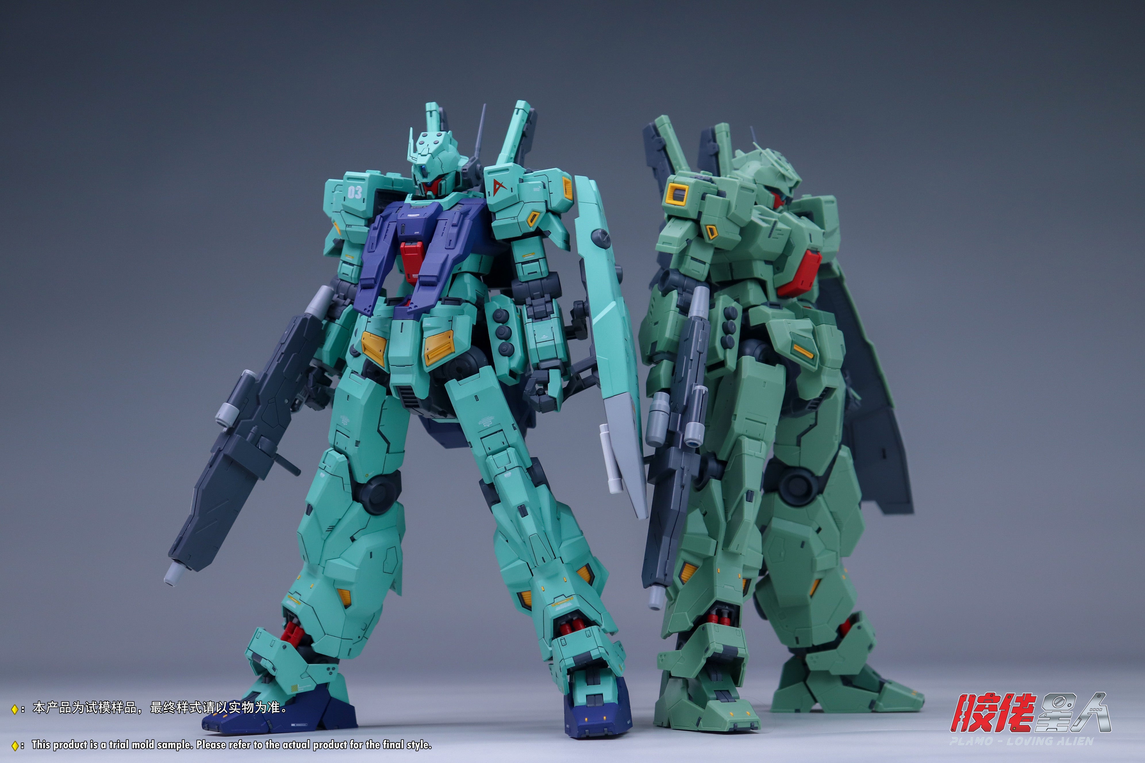 Plamo Loving Alien 1/100 RGM-88X Jeda [Amuro Custom] – Gundamaker