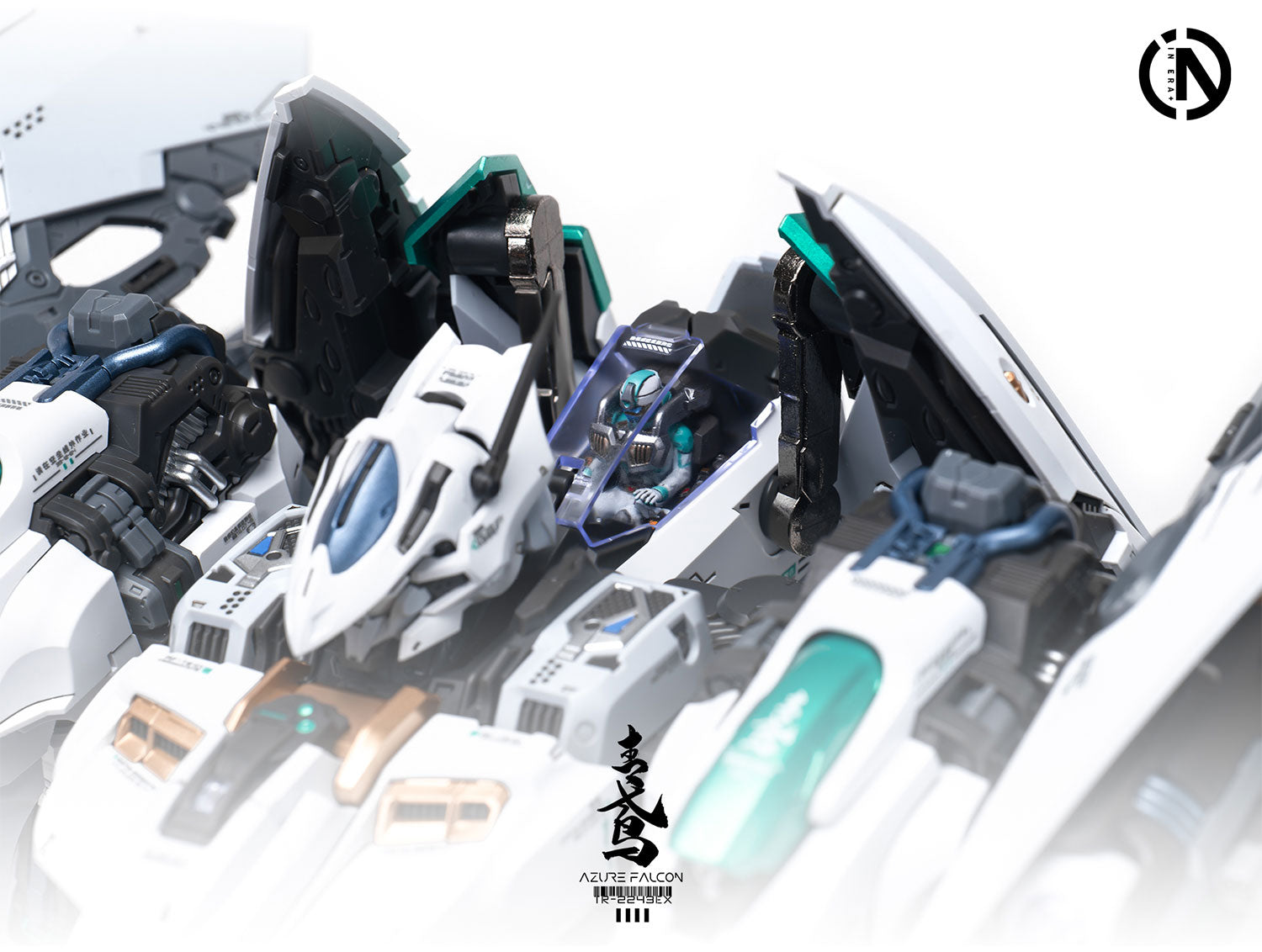 Infinite Dimensions 1/100 TR-2443EX Azure Falcon Model Kit