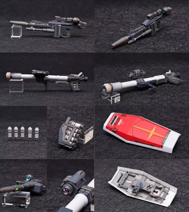 Infinite Dimensions 1/100 RX-78-02 Gundam GTO (Conversion Kit)