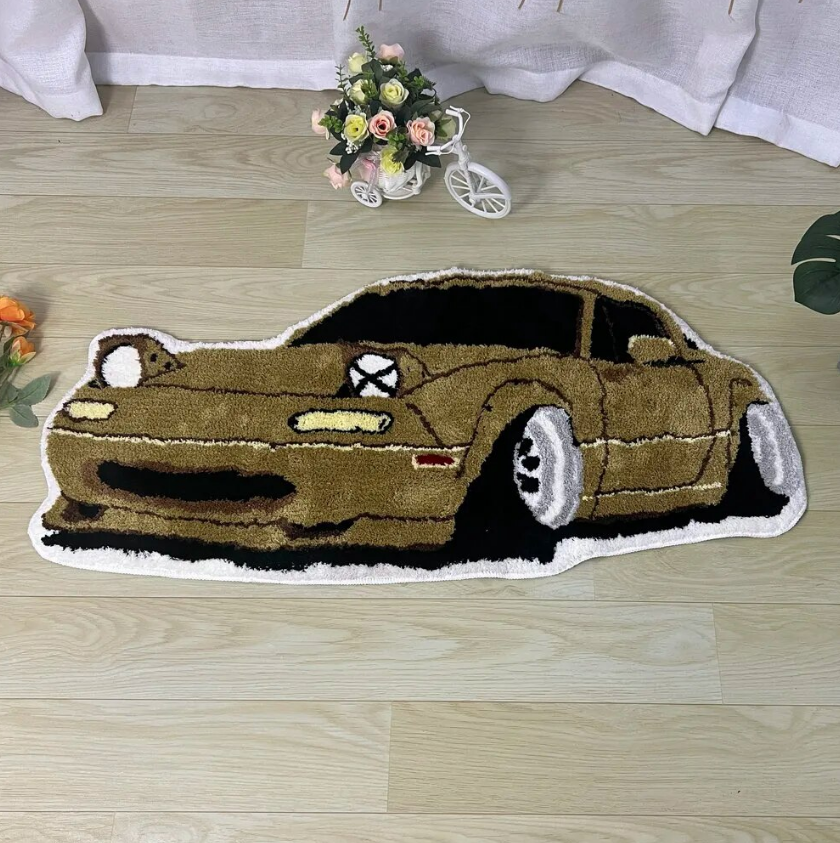 Car Rug Suit JDM Soft Tuft Car Rugs 100X45CM – Gundamaker