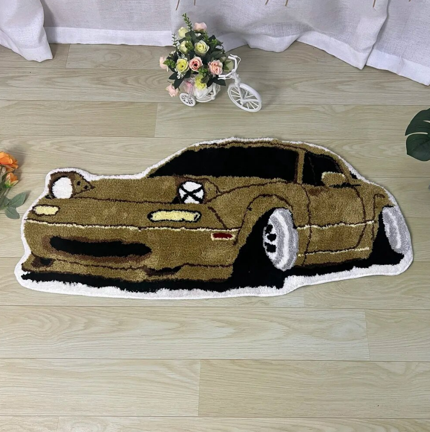 JDM Soft Tuft Car Rugs 100X45CM