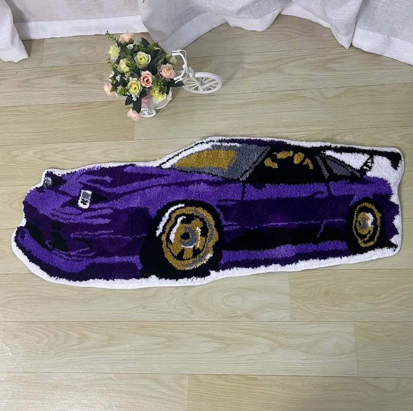 JDM Soft Tuft Car Rugs 100X45CM