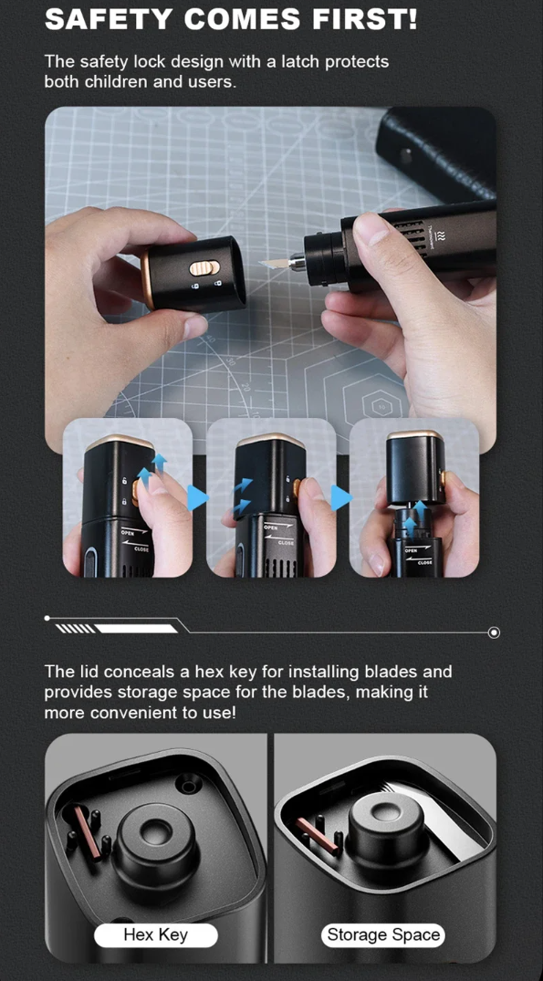 Jakemy JM-Y10 Prp Ultrasonic Cutting Knife