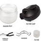 La+ Airbrush Cleaning Pot Stand [Glass]