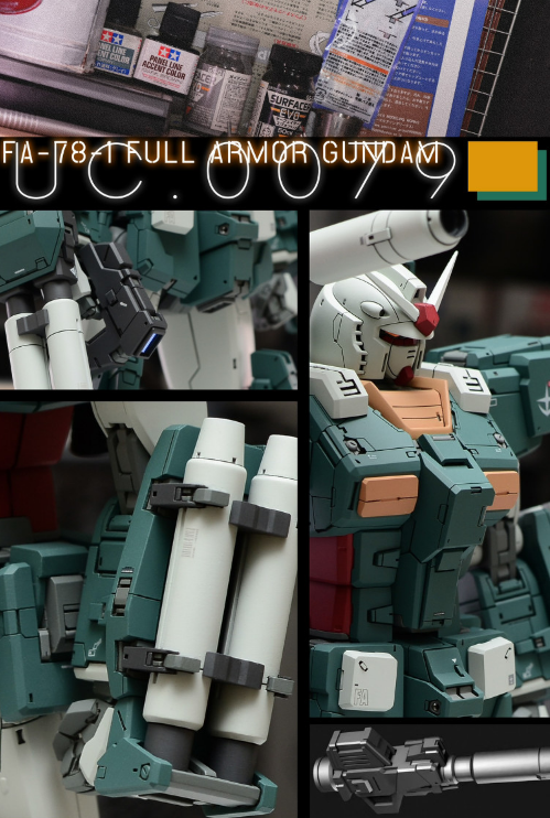 Lemon Model Studio 1/100 FA-78 Full Armor Gundam Conversion Kit