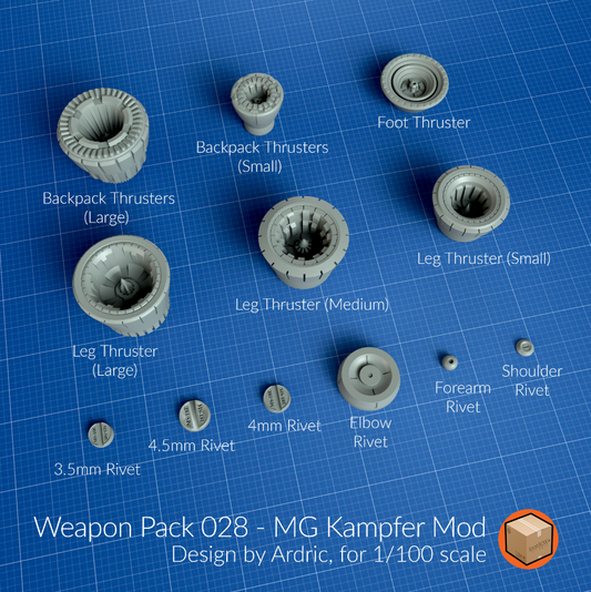 LootBOX+ 1/100 Weapon Pack 028 Kampfer Thrusters