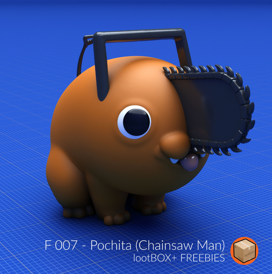 LootBOX+ F 007 Pochita [STL File]