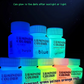 Luminous Paint 01-07 Fluorescent Acrylic Paint Series