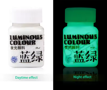 Luminous Paint 01-07 Fluorescent Acrylic Paint Series