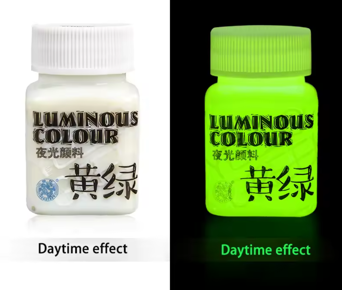 Luminous Paint 01-07 Fluorescent Acrylic Paint Series