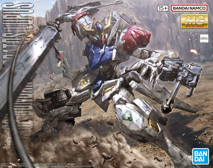 Bandai MG 1/10 ASW-G-08 Gundam Barbatos Lupus