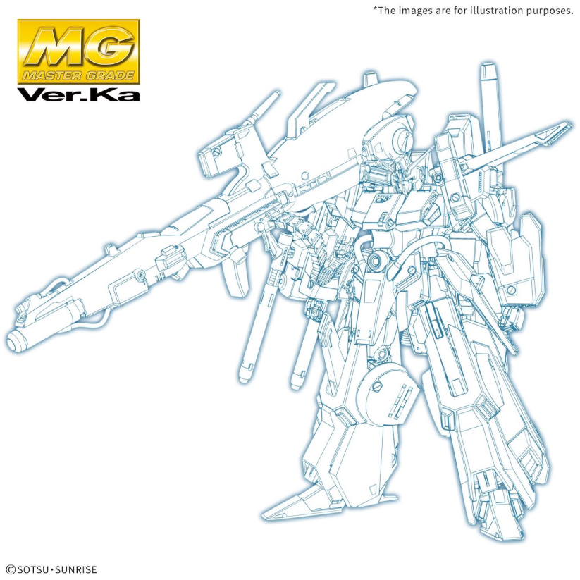 Bandai MG 1/100 FA-010S Full Armor ZZ Gundam