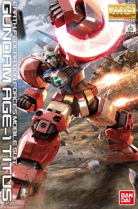 Bandai MG 1/100 Gundam AGE-1 Titus