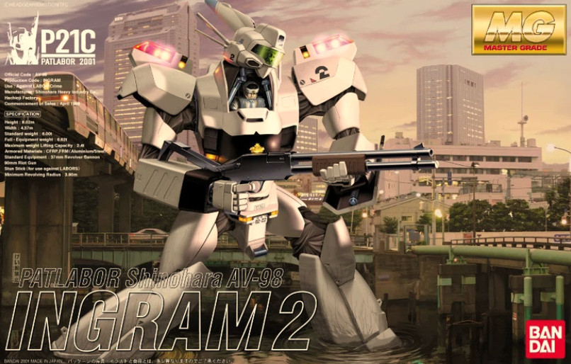 Bandai MG 1/35 Patlabor AV-98 Ingram Unit 2