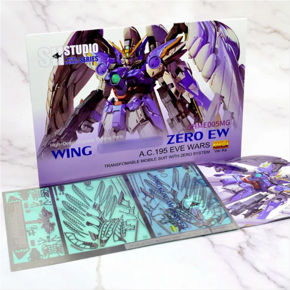 SH Studio MG 1/100 XXXG-00W0 Wing Zero ver ka Photo-etch