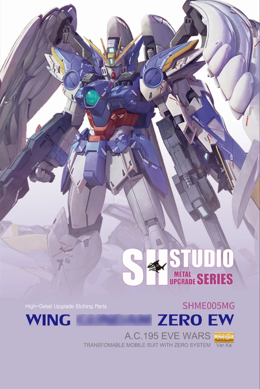 SH Studio MG 1/100 XXXG-00W0 Wing Zero ver ka Photo-etch