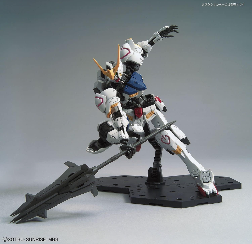 1/100 Full Mechanics Model Kit Hand Parts – Gray/White Palm & Claw Fingers For Barbatos, Strike, Etc.