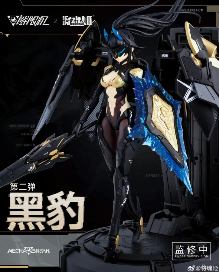 MS General 1/10 UBP-A04S Black Panther Mecha Girl