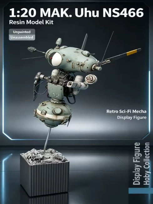 GHS 1/20 Maschinen Krieger (Ma.K) Kuster Walker [Garage Kit]