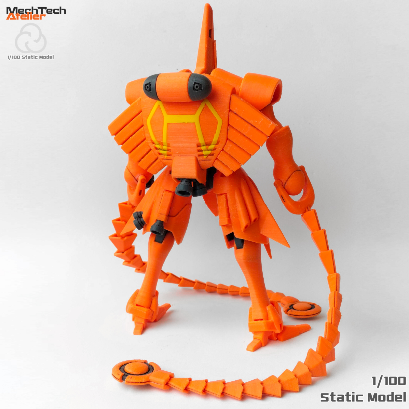 Mech Tech Atelier 1/100 EMS-VSX1 Quavarze [STL File]