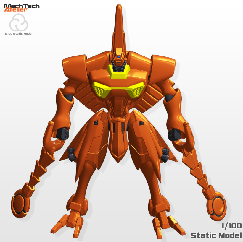 Mech Tech Atelier 1/100 EMS-VSX1 Quavarze [STL File]