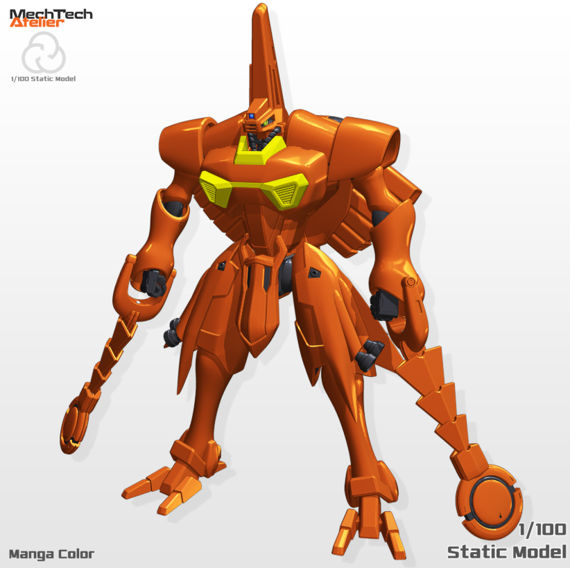 Mech Tech Atelier 1/100 EMS-VSX1 Quavarze [STL File]