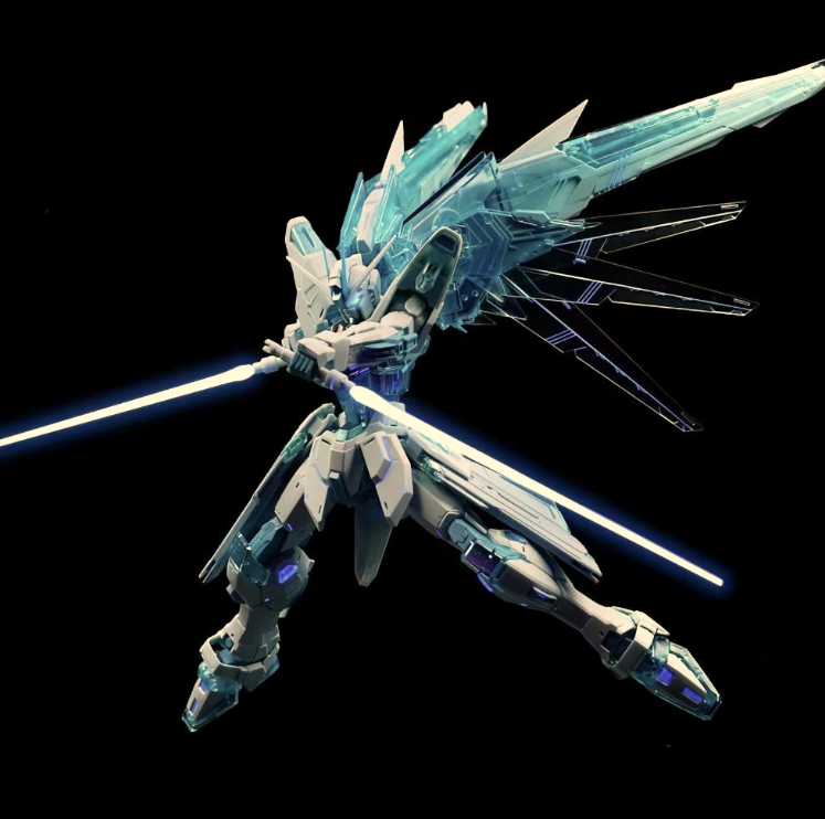 Moon Cat MG 1/100 Freedom Gundam 2.0 [Cross-Contrast Colors/Clear Blue]