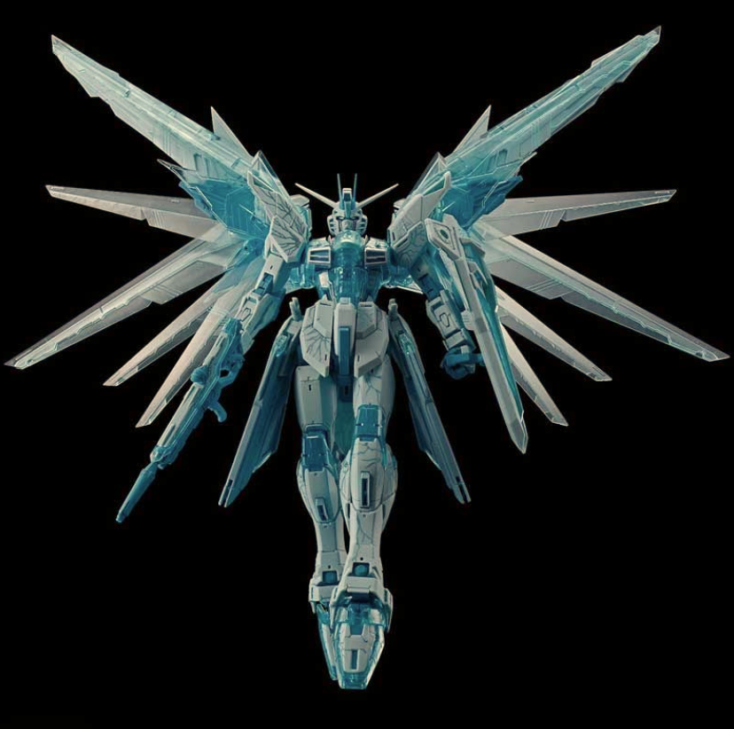 Moon Cat MG 1/100 Freedom Gundam 2.0 [Cross-Contrast Colors/Clear Blue]