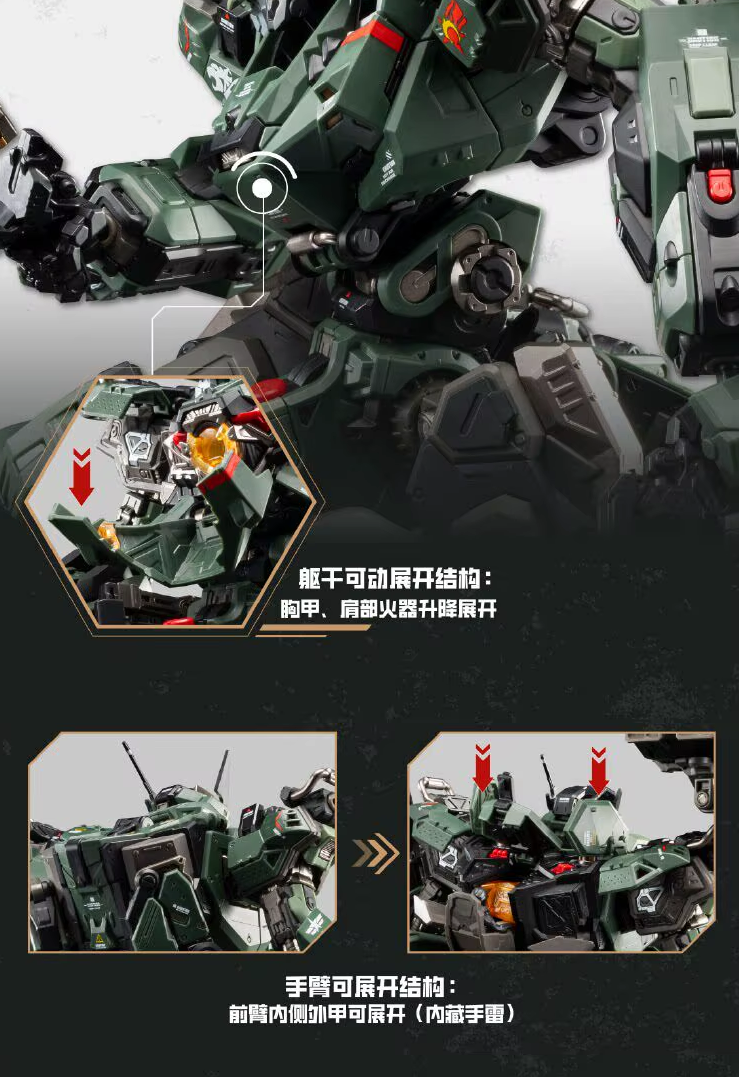 Motor Nuclear 1/100 MNP-CR02A JIHU Blazing Stars