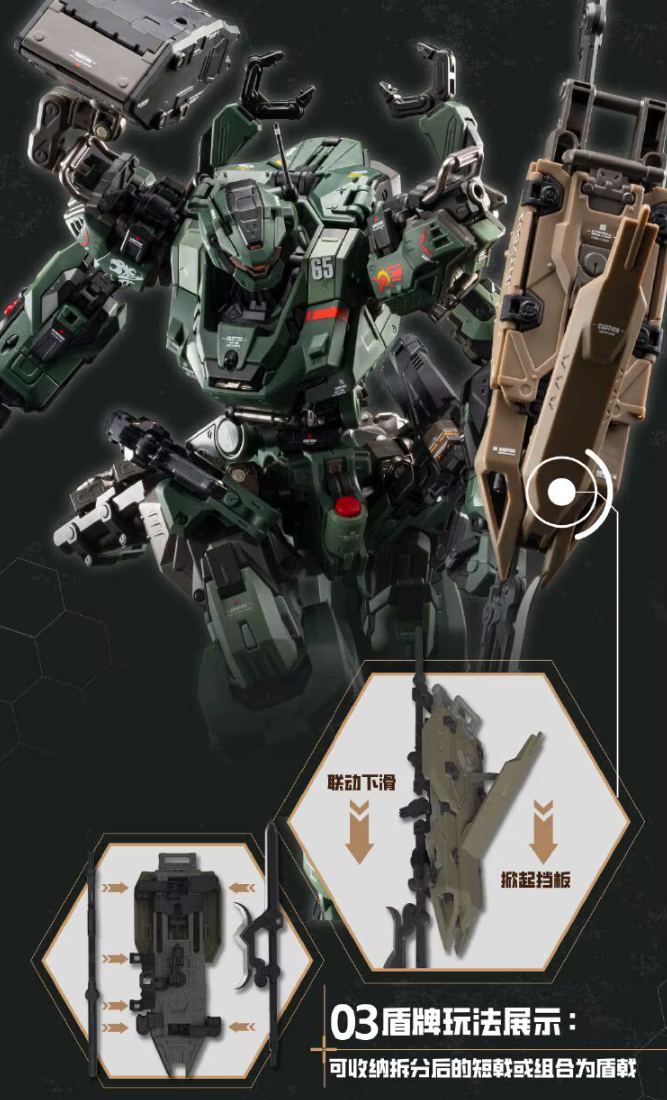 Motor Nuclear 1/100 MNP-CR02A JIHU Blazing Stars