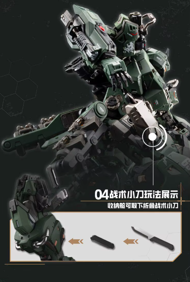 Motor Nuclear 1/100 MNP-CR02A JIHU Blazing Stars