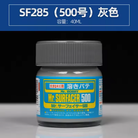 Mr. Hobby SF285 Mr. Surfacer 500 Aqueous 40ML