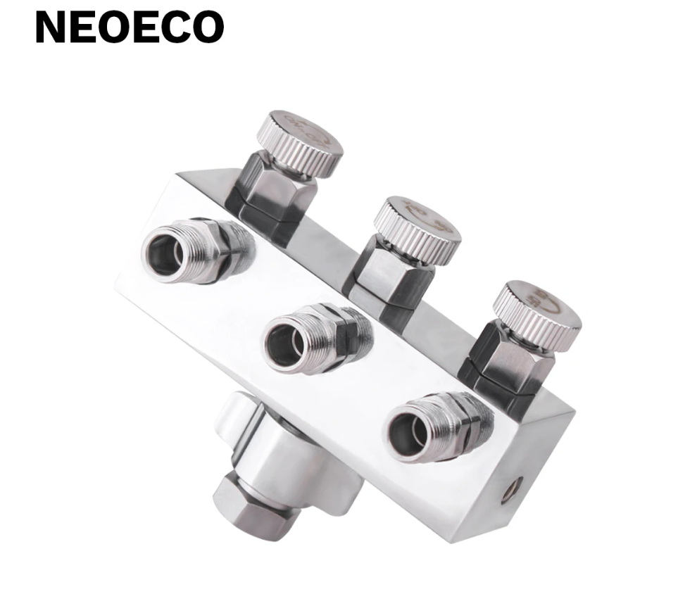 NEOECO Airbrush Hose Splitter Adapter
