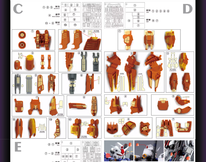 NewC 1/100 PreCut Masking Stickler Studio 1/100 Full Armor 7th Gundam [Conversion Kit]