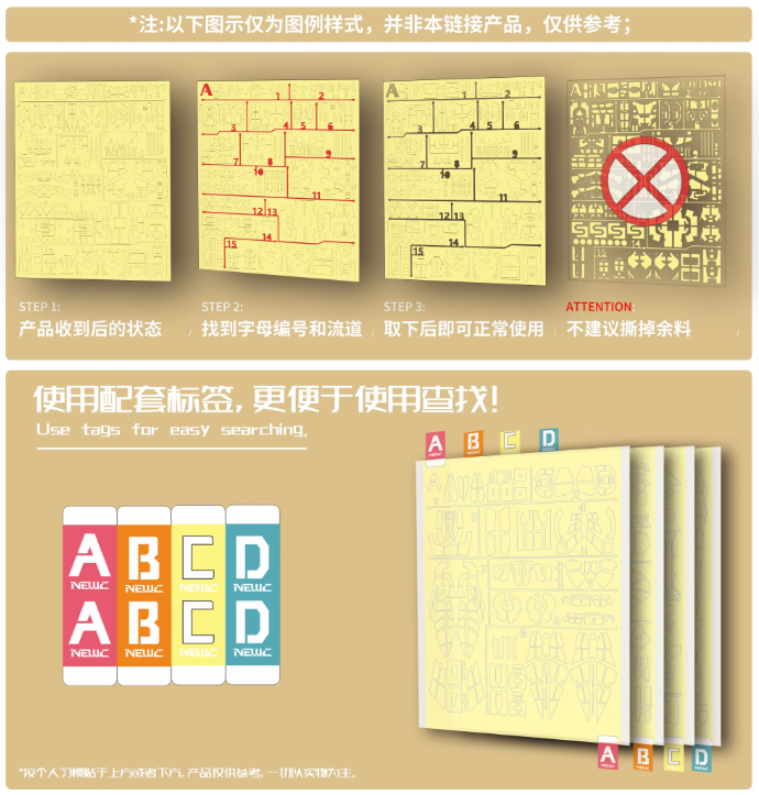 NewC 1/100 PreCut Masking Bandai MG 1/100 Vidar Gundam