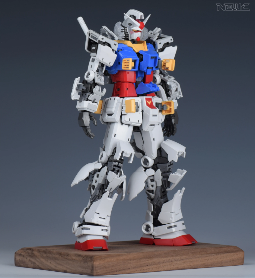 NewC 1/100 RX-78-2 Hatch Open Gimmick Add-On Set [Fat Cat Ver.]