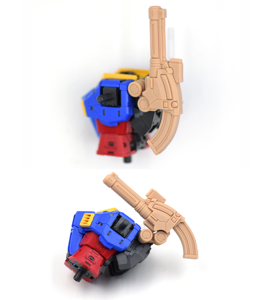 NewC 1/100 RX-78-2 Twin Cannon Add-On [Fat Cat Ver.]