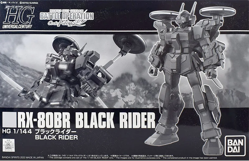 Premium Bandai  1/144 HGUC RX-80BR Black Rider