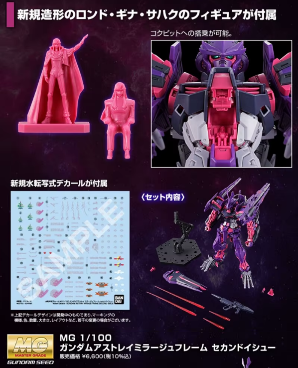 (Pre-Order) Premium Bandai MG 1/100 Gundam Astray Mirage