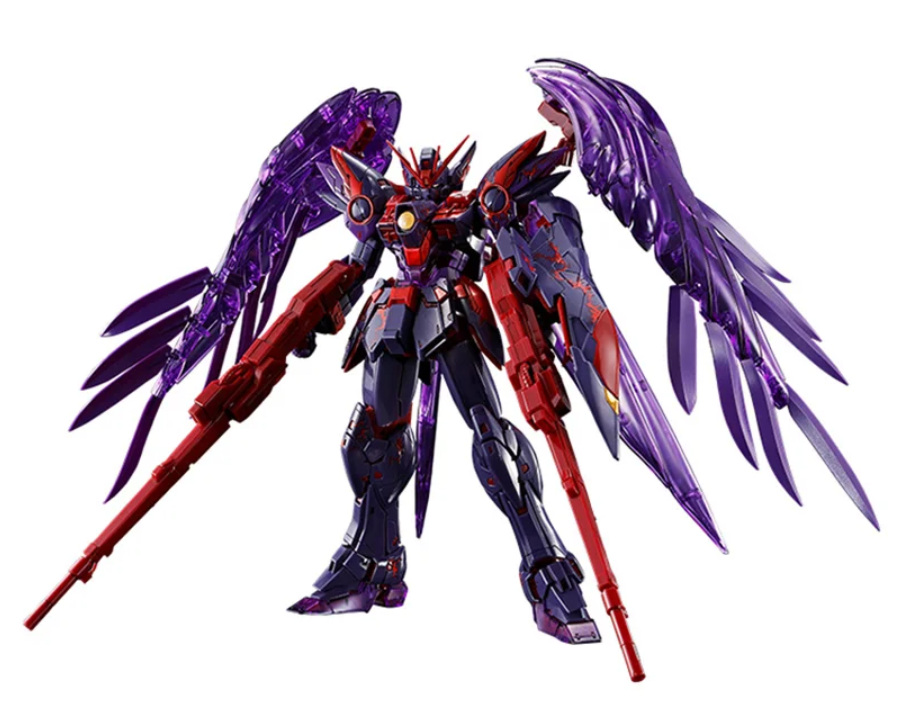 Premium Bandai MG Wing Gundam Zero EW (Cross Contrast Colors Clear Purple)