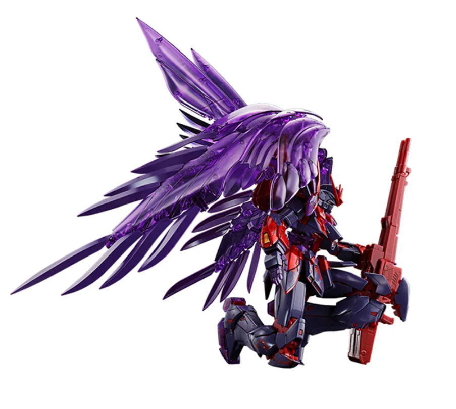 未組立 mg ウイングガンダムゼロEW クロスコントラストカラー クリアパープル Premium Bandai MG 1/100 Wing Gundam Zero EW (Cross Contrast