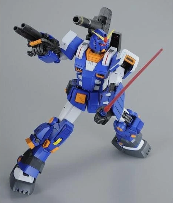 Premium Bandai MG 1/100 FA-78-1 Gundam [Blue Ver.]