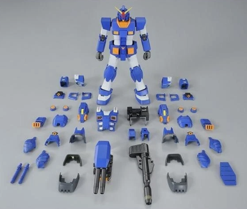 Premium Bandai MG 1/100 FA-78-1 Gundam [Blue Ver.]